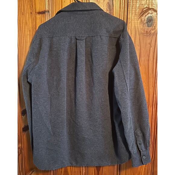 Berkley Jensen gray men’s button up jacket size large - Picture 3 of 3